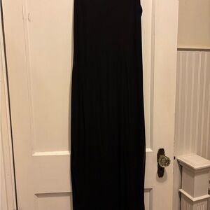 See You Monday Black Maxi Dress